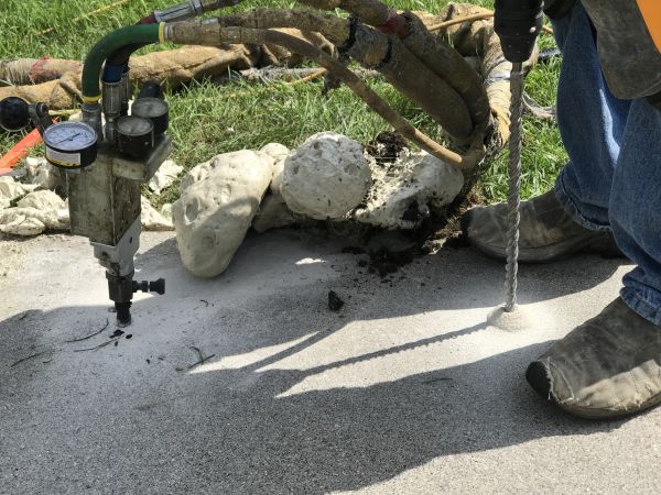 Concrete Pad Lifting in Blue Springs